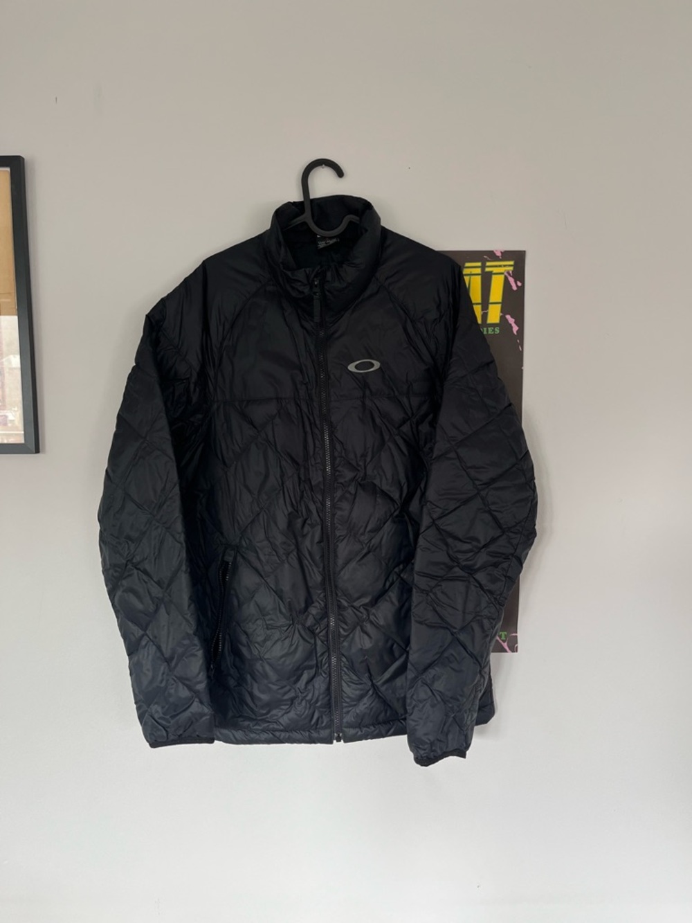 Oakley Men’s Black Quilted Lightweight Jacket
